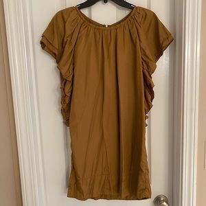 Lush Bronze Metallic Dress, small